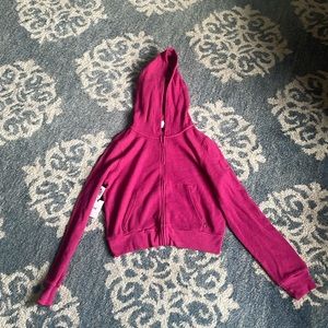 Aritzia, TNA, Cropped waffle full zip